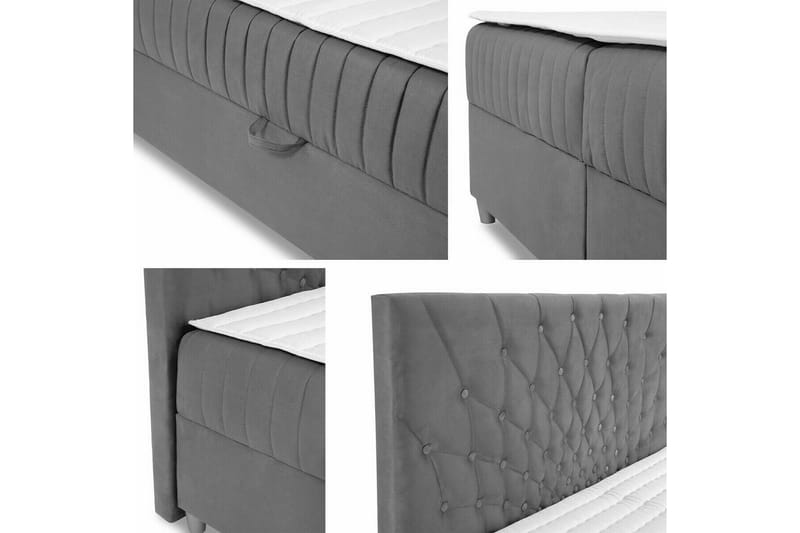 Sängram Boisdale 140x200 cm - Møbler - Senger - Sengeramme & sengestamme