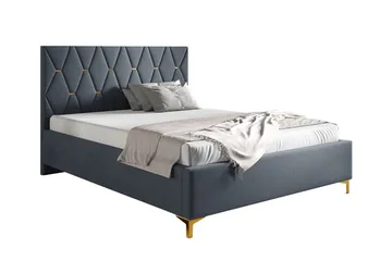 Sängram Boisdale 140x200 cm - Møbler - Senger - Sengeramme & sengestamme