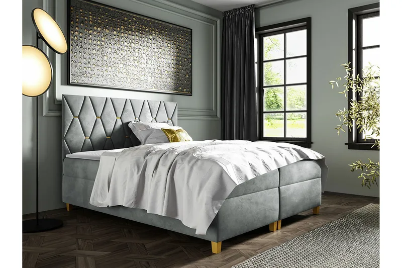 Sängram Boisdale 140x200 cm - Møbler - Senger - Sengeramme & sengestamme