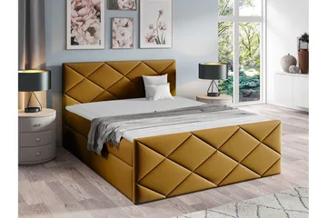 Sängram Boisdale 140x200 cm - Møbler - Senger - Sengeramme & sengestamme