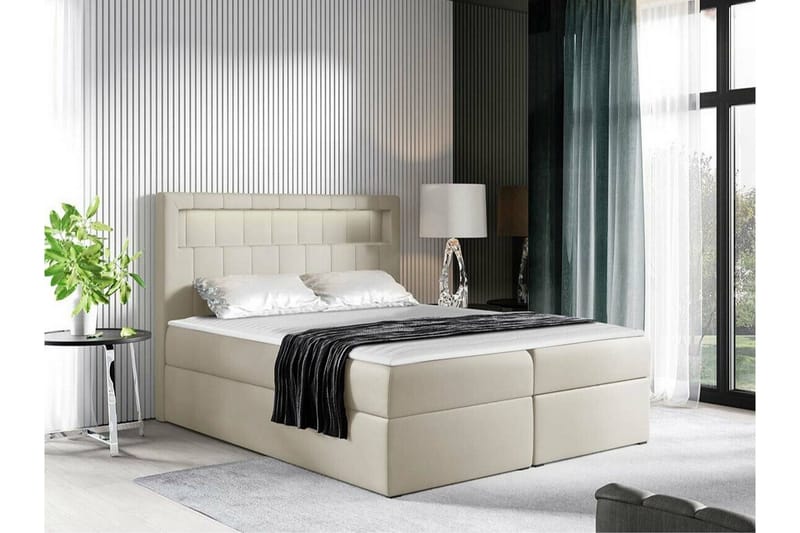 Sängram Boisdale 140x200 cm - Møbler - Senger - Sengeramme & sengestamme