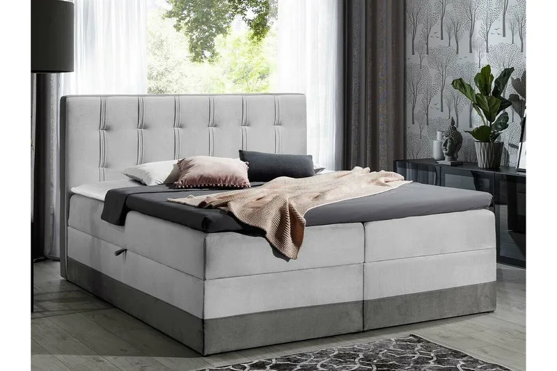 Sängram Boisdale 140x200 cm - Møbler - Senger - Sengeramme & sengestamme