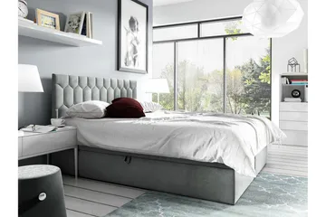 Sängram Boisdale 140x200 cm - Møbler - Senger - Sengeramme & sengestamme