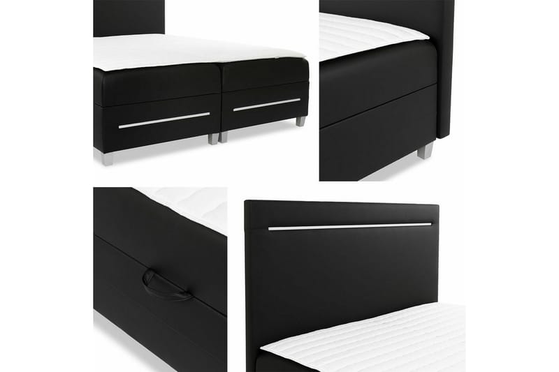 Sängram Boisdale 140x200 cm - Møbler - Senger - Sengeramme & sengestamme