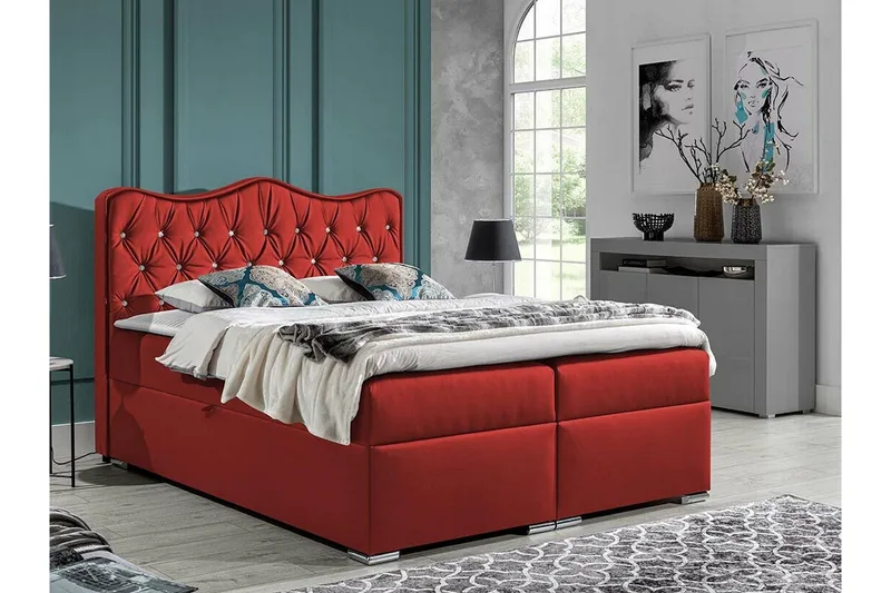 Sängram Boisdale 140x200 cm - Møbler - Senger - Sengeramme & sengestamme