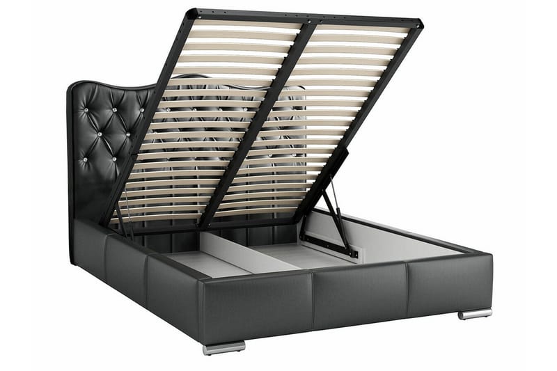 Sängram Boisdale 140x200 cm - Møbler - Senger - Sengeramme & sengestamme