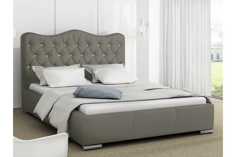 Sängram Boisdale 140x200 cm - Møbler - Senger - Sengeramme & sengestamme