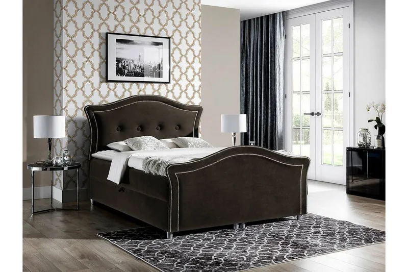 Sängram Boisdale 160x200 cm - Møbler - Senger - Sengeramme & sengestamme