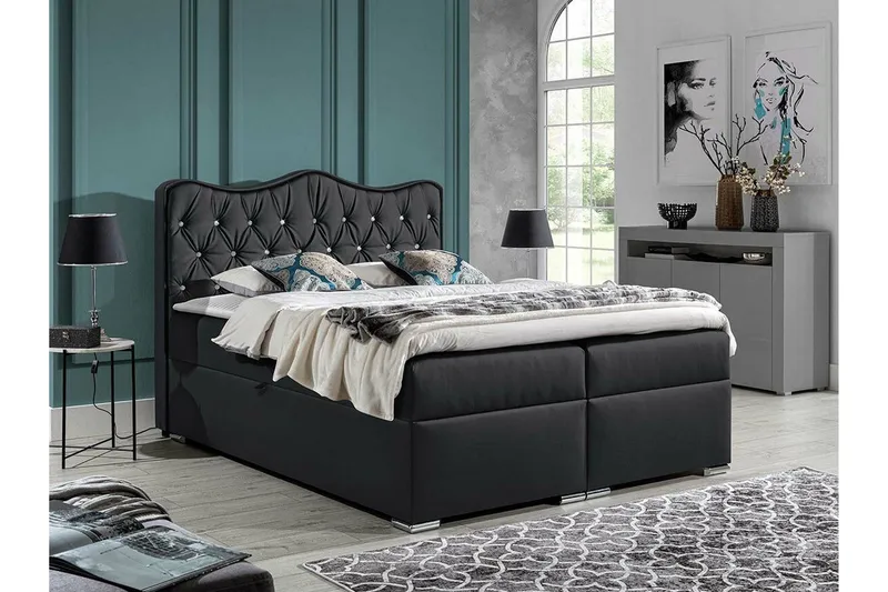 Sängram Boisdale 160x200 cm - Møbler - Senger - Sengeramme & sengestamme