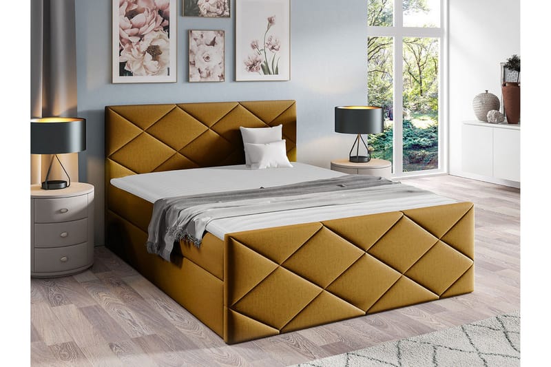 Sängram Boisdale 160x200 cm - Møbler - Senger - Sengeramme & sengestamme