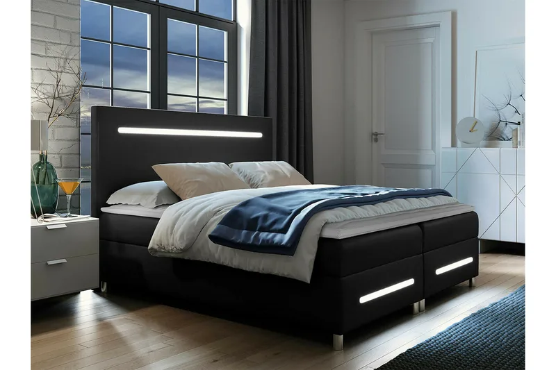 Sängram Boisdale 160x200 cm - Møbler - Senger - Sengeramme & sengestamme