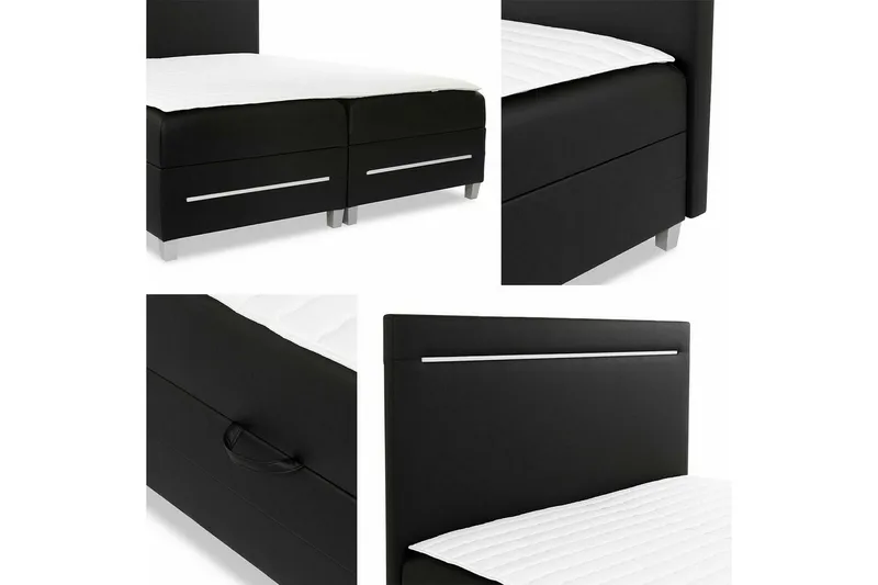 Sängram Boisdale 160x200 cm - Møbler - Senger - Sengeramme & sengestamme