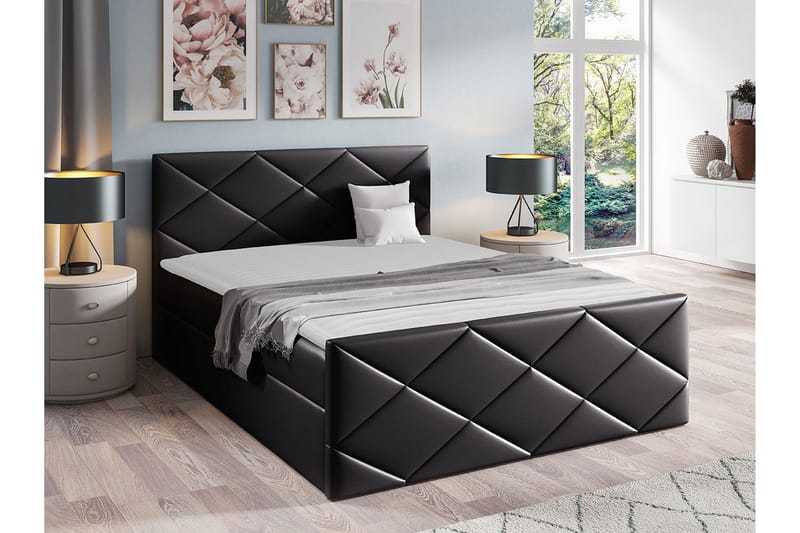 Sängram Boisdale 160x200 cm - Møbler - Senger - Sengeramme & sengestamme