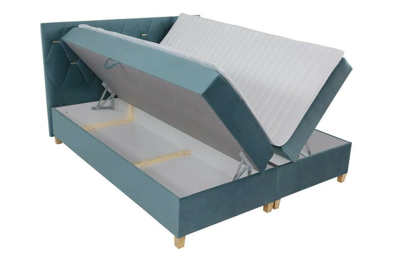 Sängram Boisdale 180x200 cm - Beige - Møbler - Senger - Sengeramme & sengestamme