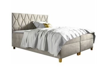 Sängram Boisdale 180x200 cm - Beige - Møbler - Senger - Sengeramme & sengestamme