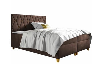 Sängram Boisdale 180x200 cm - Mørkebrun - Møbler - Senger - Sengeramme & sengestamme