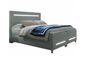 Sängram Boisdale 180x200 cm - Mørkegrå - Møbler - Senger - Sengeramme & sengestamme