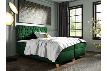 Sängram Boisdale 180x200 cm - Mørkegrønn - Møbler - Senger - Sengeramme & sengestamme
