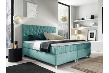 Sängram Boisdale 180x200 cm - Turkis - Møbler - Senger - Sengeramme & sengestamme