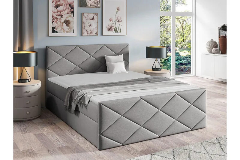 Sängram Boisdale 180x200 cm - Møbler - Senger - Sengeramme & sengestamme