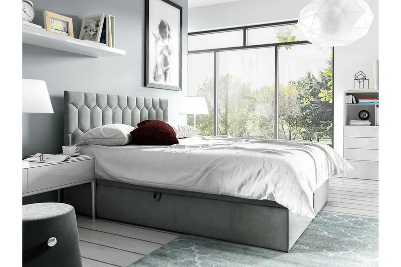 Sängram Boisdale 180x200 cm - Møbler - Senger - Sengeramme & sengestamme