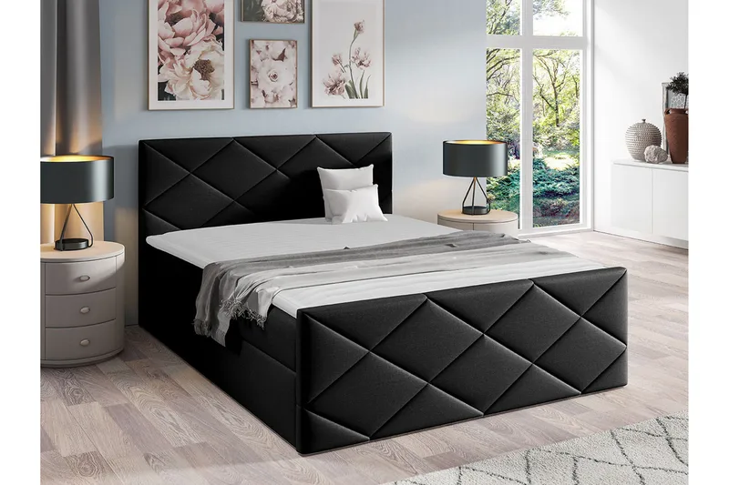 Sängram Boisdale 180x200 cm - Møbler - Senger - Sengeramme & sengestamme