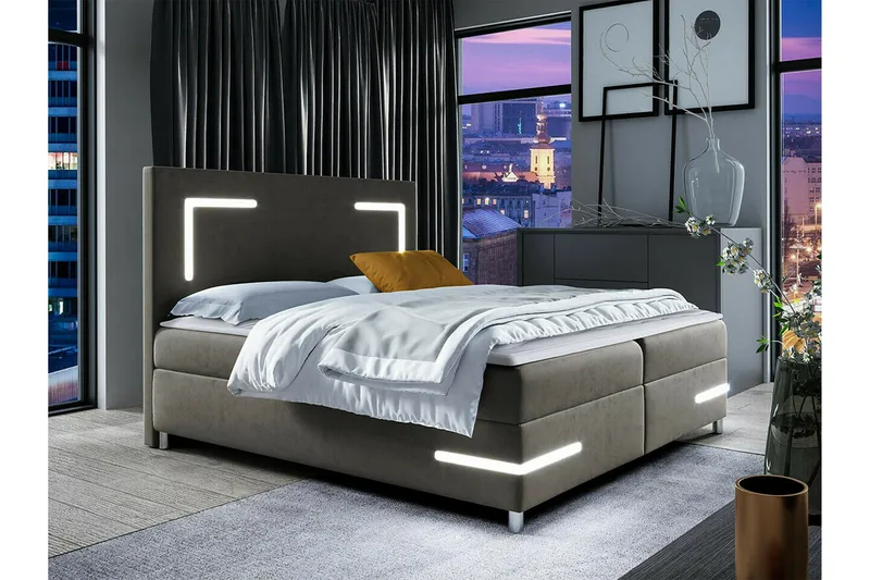 Sängram Boisdale 180x200 cm - Møbler - Senger - Sengeramme & sengestamme