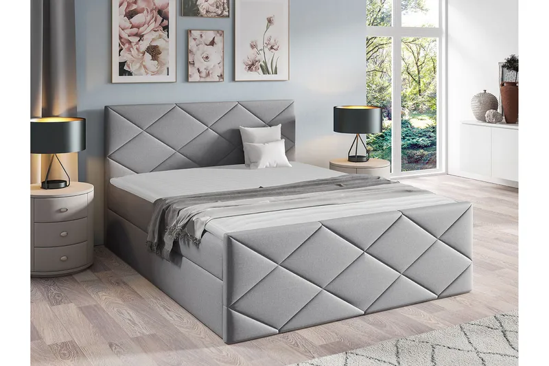 Sängram Boisdale 180x200 cm - Møbler - Senger - Sengeramme & sengestamme