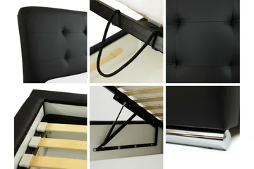 Sängram Boisdale 180x200 cm - Møbler - Senger - Sengeramme & sengestamme