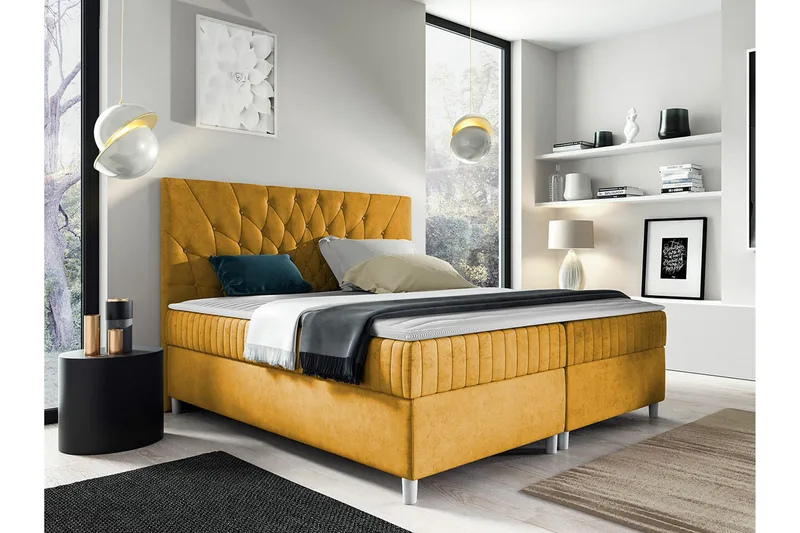 Sängram Boisdale 180x200 cm - Møbler - Senger - Sengeramme & sengestamme