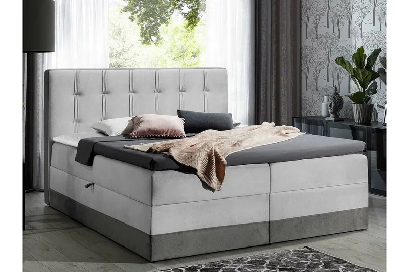 Sängram Boisdale 180x200 cm - Møbler - Senger - Sengeramme & sengestamme