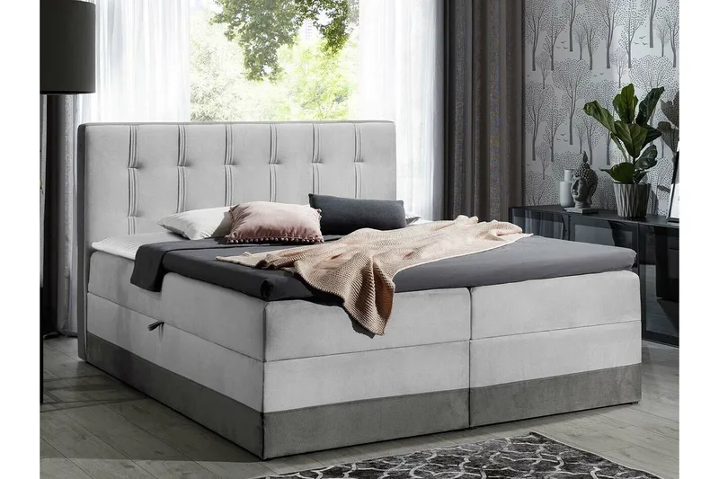 Sängram Boisdale 200x200 cm - Møbler - Senger - Sengeramme & sengestamme