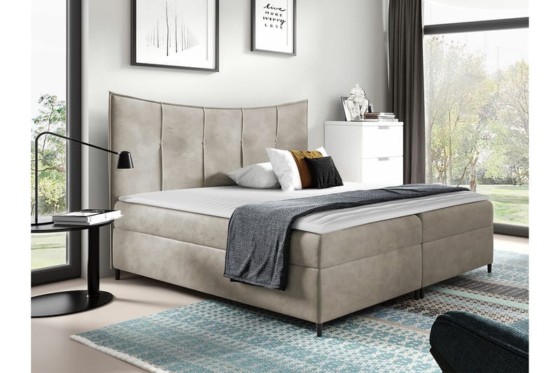 Sängram Boisdale 200x200 cm - Møbler - Senger - Sengeramme & sengestamme