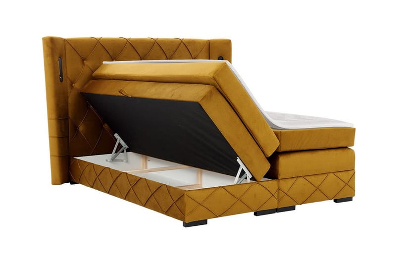 Sängram Boisdale 200x200 cm - Møbler - Senger - Sengeramme & sengestamme