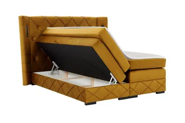 Sängram Boisdale 200x200 cm - Møbler - Senger - Sengeramme & sengestamme