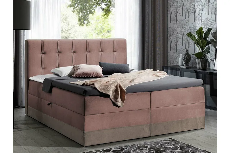 Sängram Boisdale 200x200 cm - Møbler - Senger - Sengeramme & sengestamme