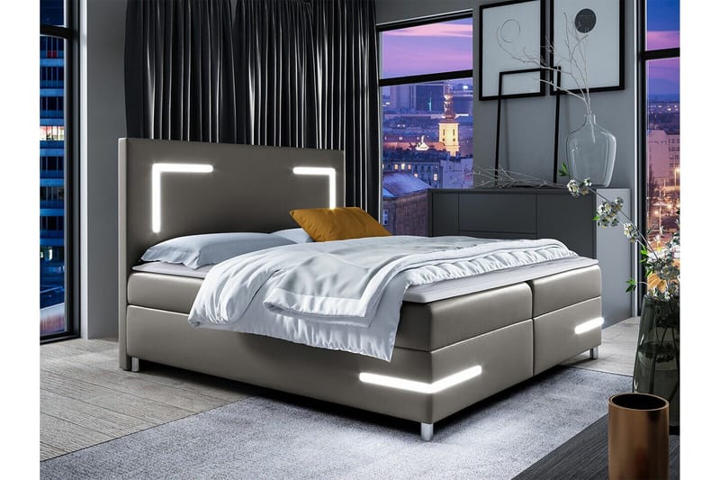 Sängram Boisdale 200x200 cm - Møbler - Senger - Sengeramme & sengestamme