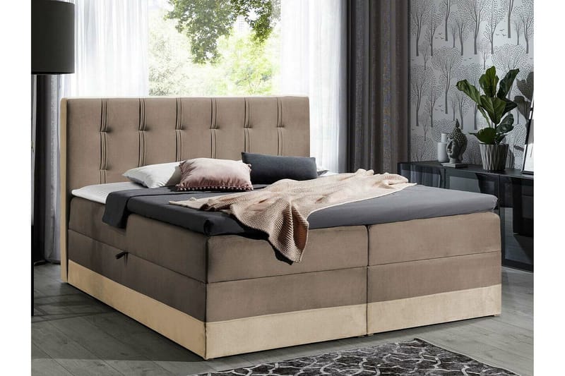 Sängram Boisdale 200x200 cm - Møbler - Senger - Sengeramme & sengestamme