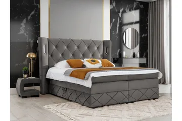 Sängram Boisdale 200x200 cm - Møbler - Senger - Sengeramme & sengestamme