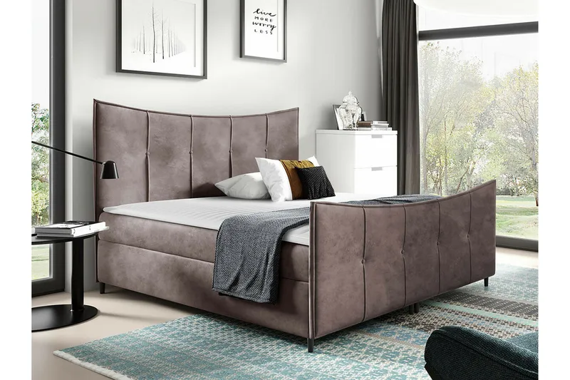 Sängram Boisdale 200x200 cm - Møbler - Senger - Sengeramme & sengestamme