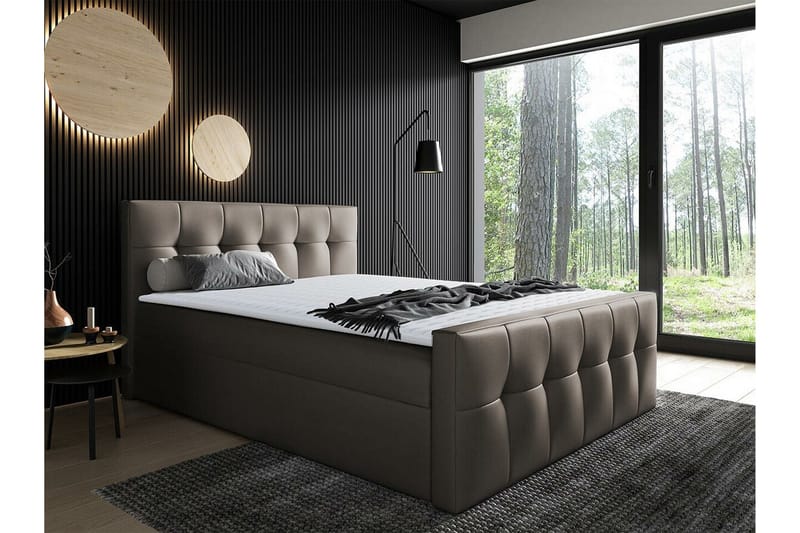 Sängram Boisdale 200x200 cm - Møbler - Senger - Sengeramme & sengestamme