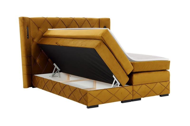 Sängram Boisdale 200x200 cm - Møbler - Senger - Sengeramme & sengestamme