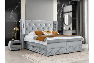 Sängram Boisdale 200x200 cm - Møbler - Senger - Sengeramme & sengestamme