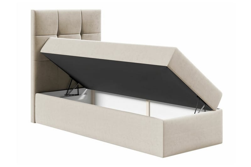 Sängram Boisdale 80x200 cm - Beige - Møbler - Senger - Sengeramme & sengestamme