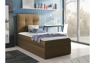 Sängram Boisdale 80x200 cm - Brun - Møbler - Senger - Sengeramme & sengestamme
