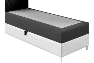 Sängram Boisdale 80x200 cm - Gul/Hvit - Møbler - Senger - Sengeramme & sengestamme