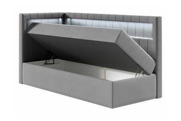Sängram Boisdale 80x200 cm - Mørkeblå - Møbler - Senger - Sengeramme & sengestamme