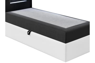 Sängram Boisdale 80x200 cm - Turkis/Hvit - Møbler - Senger - Sengeramme & sengestamme