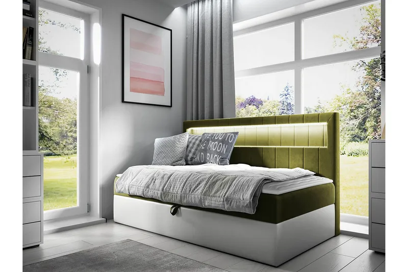 Sängram Boisdale 80x200 cm - Møbler - Senger - Sengeramme & sengestamme