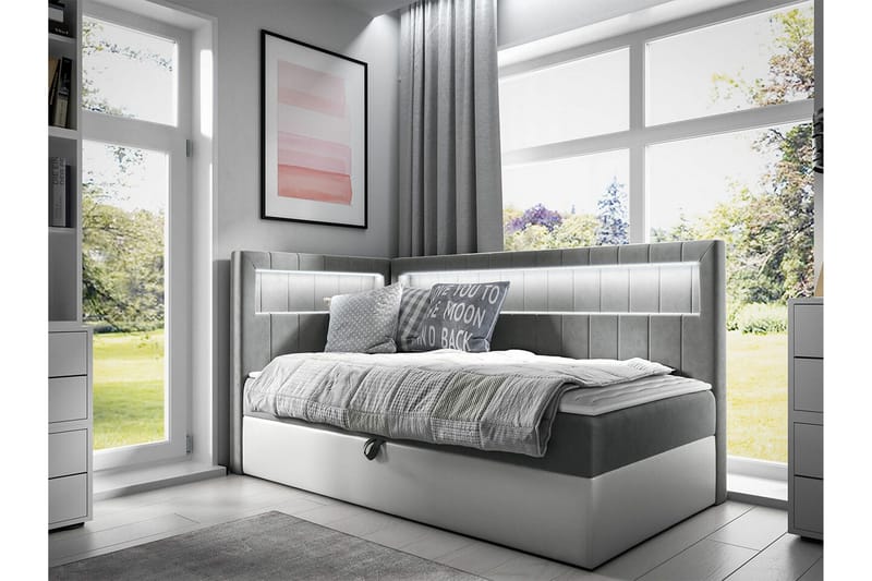 Sängram Boisdale 80x200 cm - Møbler - Senger - Sengeramme & sengestamme